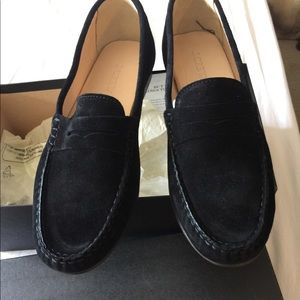 JCrew suede loafers